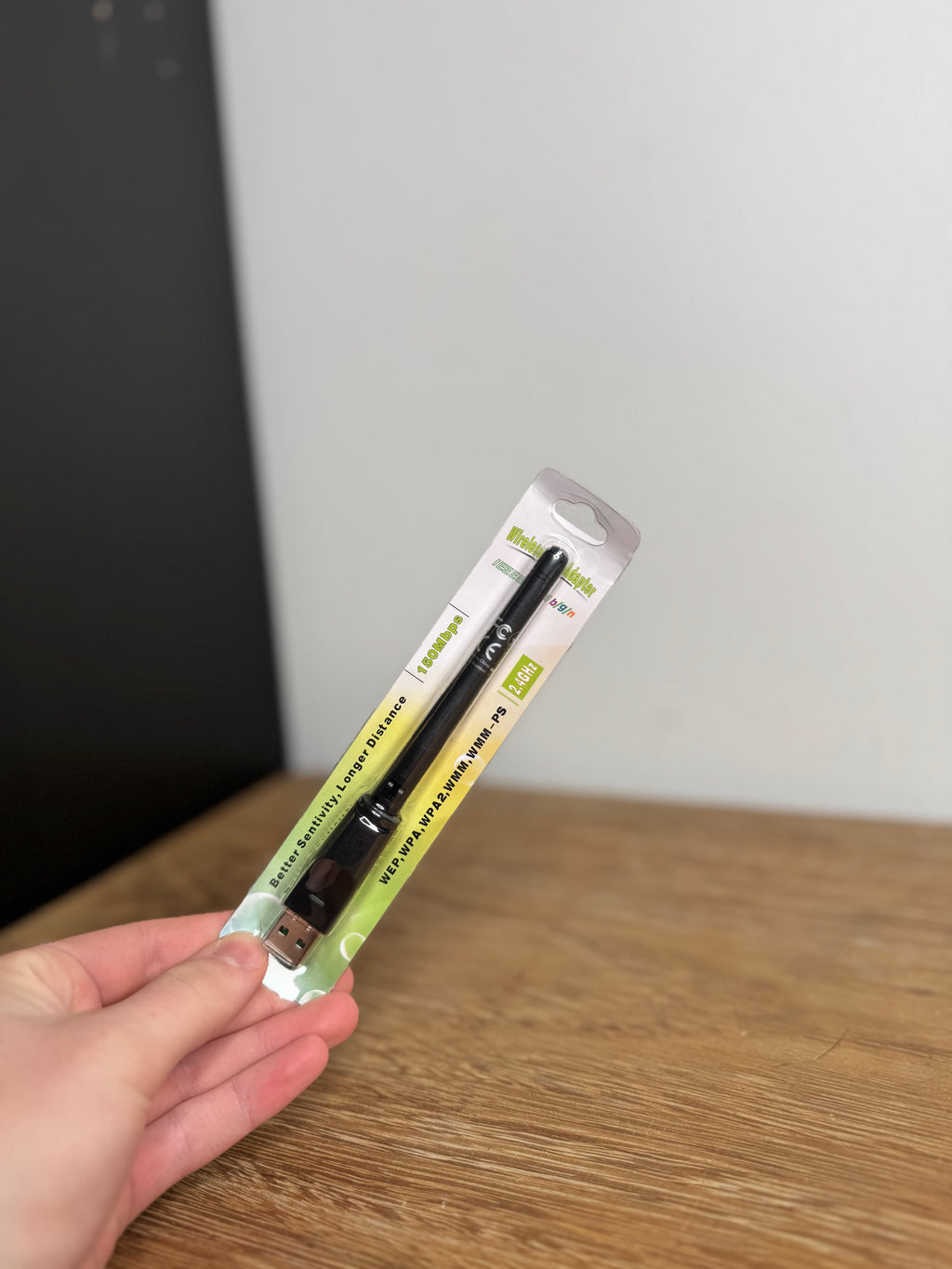 USB WiFi Adapter 150 Mbps – 2.4 GHz langaton verkkosovitin